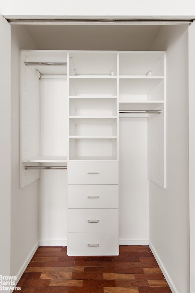 view of closet