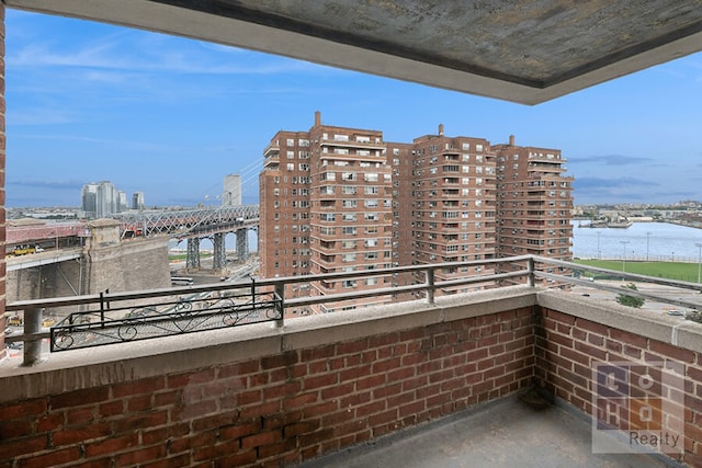570 Grand St Unit H1504, New York City, NY 10002 - balcony with a city view
