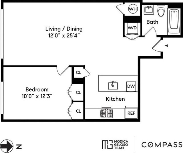 328 Central Ave Unit 3B, New York City NY, 11221, 1 bedrooms, 1 bath condo for sale