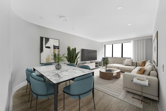 245 E 93rd St Unit 2E, New York City, NY 10128 - living area with wood finished floors and baseboards