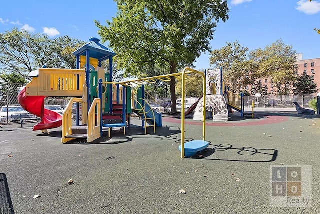 view of communal playground