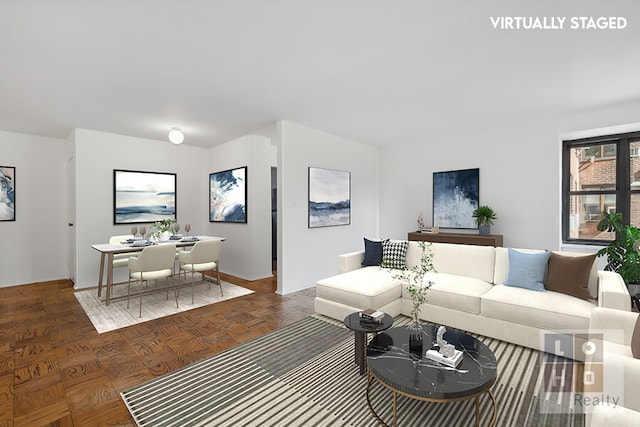 266 E Broadway Unit B606, New York City, NY 10002 - view of living area