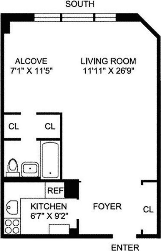 floor plan / room layout