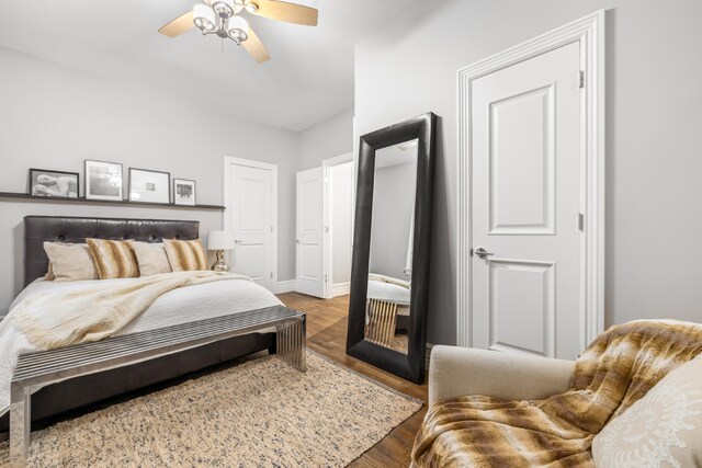 living room with hardwood / wood-style flooring