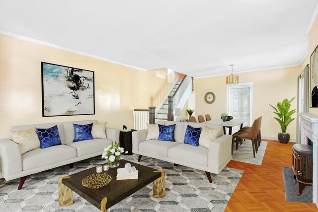 bedroom with radiator heating unit, hardwood / wood-style floors, and multiple windows