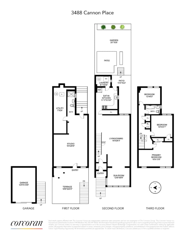 3488 Cannon Place, New York City, NY 10463 - plan