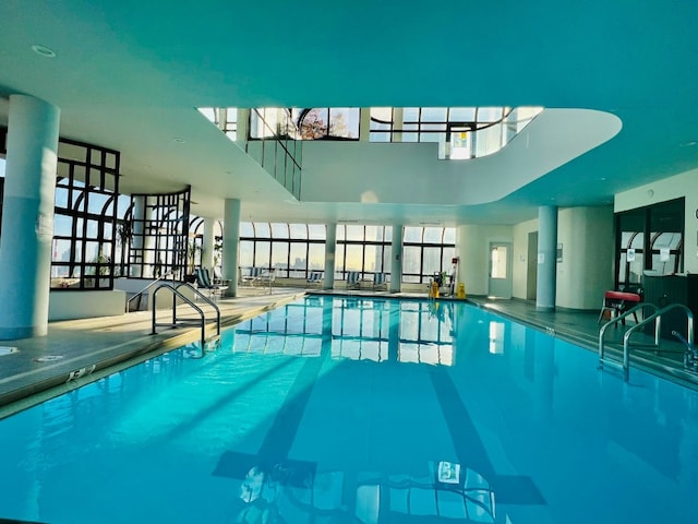 view of pool