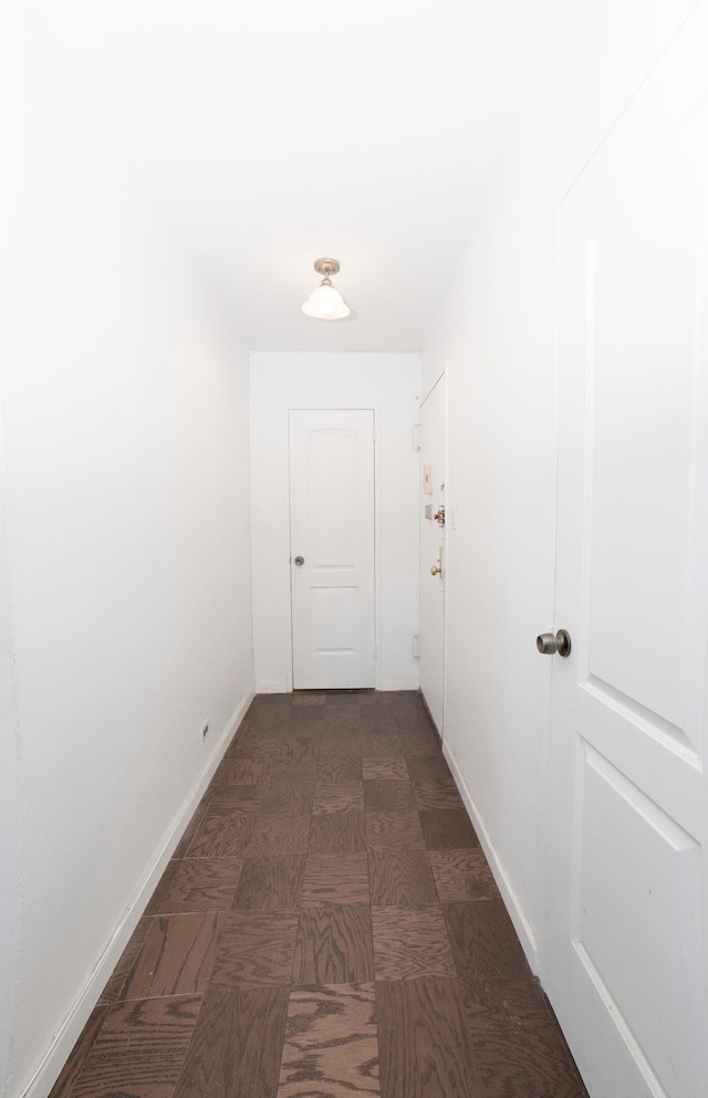 hall with baseboards