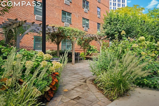 view of patio / terrace with an outdoor hangout area