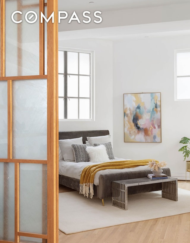 16 Jay St Unit 1, New York City, NY 10013 - bedroom featuring wood finished floors