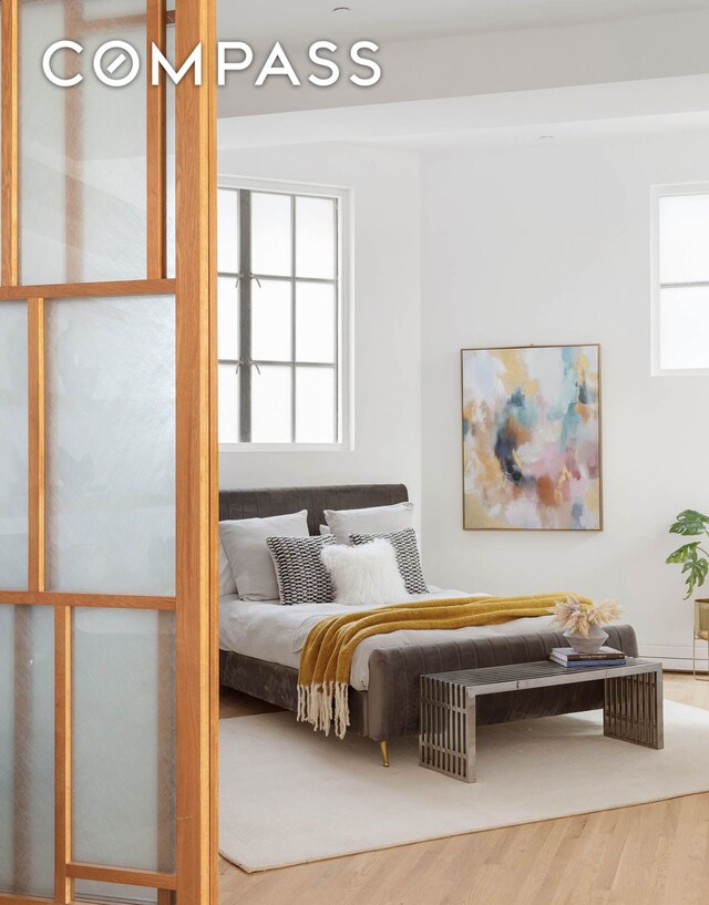 16 Jay St Unit 1, New York City, NY 10013 - bedroom with wood finished floors