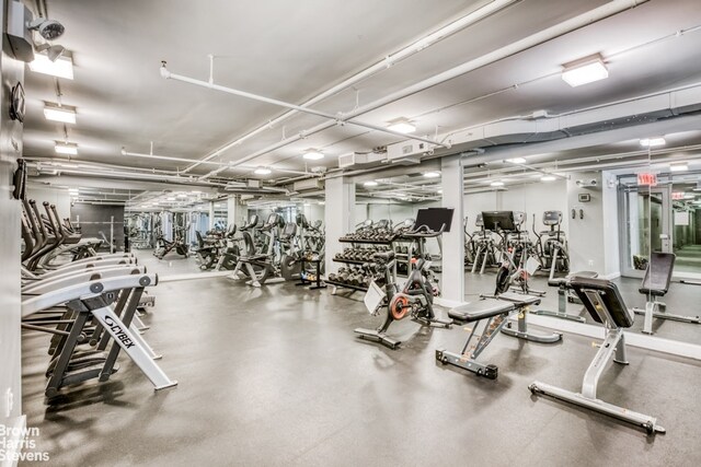 175 W 95th St Unit 2C, New York City, NY 10025 - view of exercise room