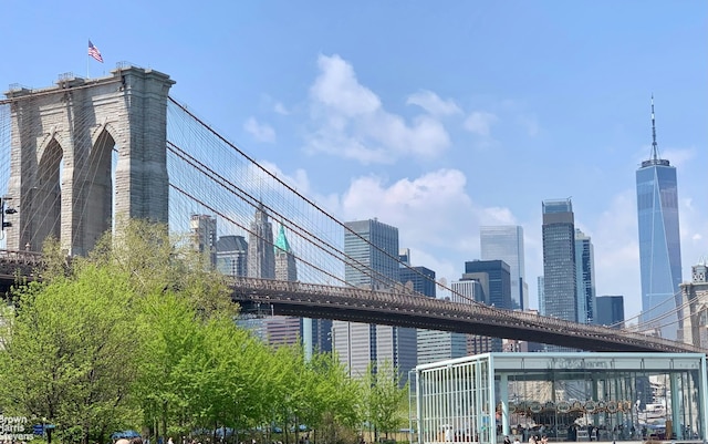 200 Water St Unit 3A, New York City, NY 11201 - view of city skyline featuring a notable bridge