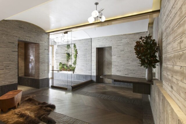 living room featuring wood-type flooring