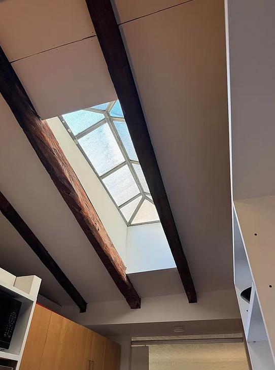 21 Bleecker St Unit 3-E, New York City, NY 10012 - detailed view of beam ceiling