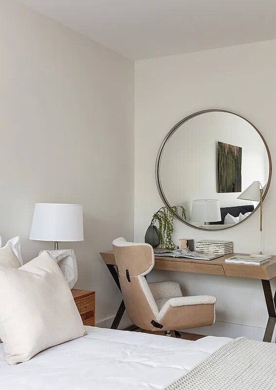 living area featuring light hardwood / wood-style floors