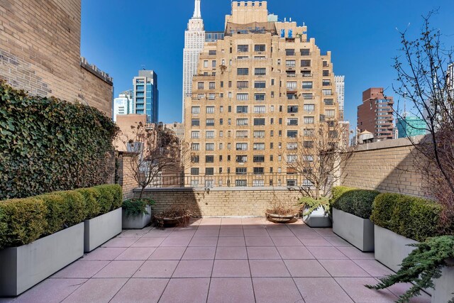 7 Park Ave Unit 23, New York City, NY 10016 - patio / terrace with a view of skyline