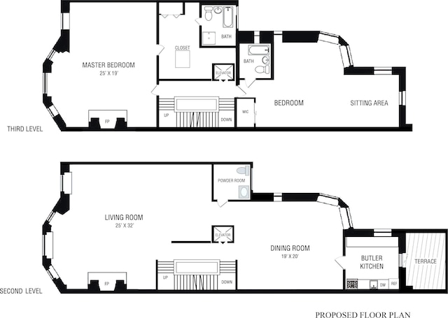 318 W 75th St, New York City, NY 10023 - home floor plan