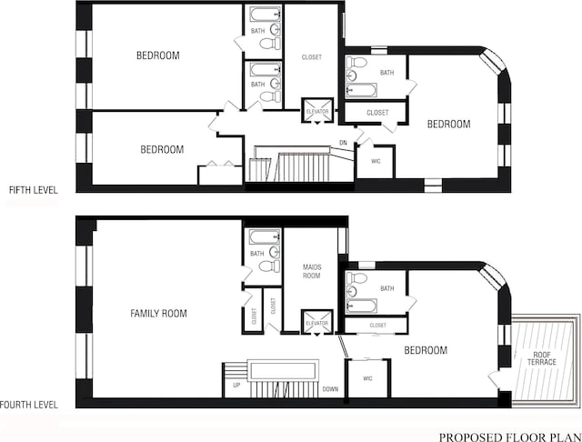 318 W 75th St, New York City, NY 10023 - floor plan / room layout