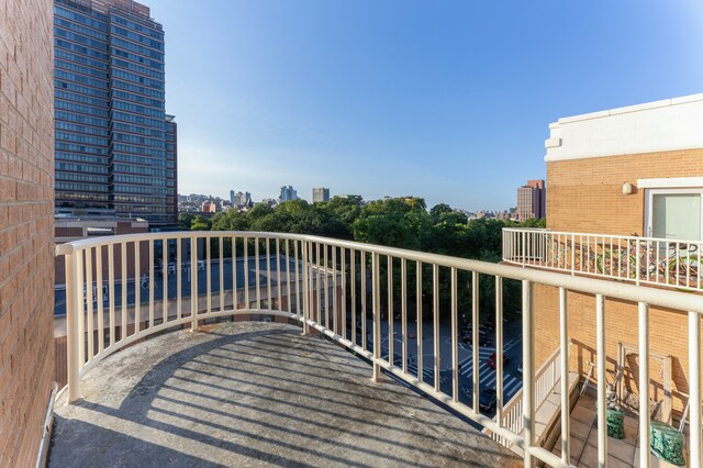 1831 Madison Ave Unit 9-F, New York City, NY 10035 - balcony with a view of city
