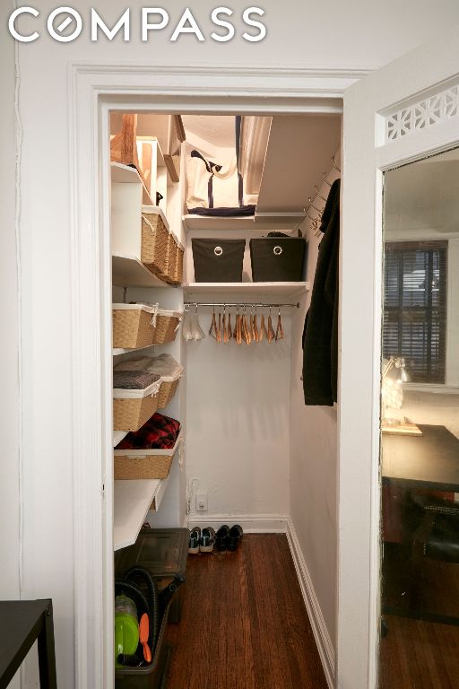 view of closet