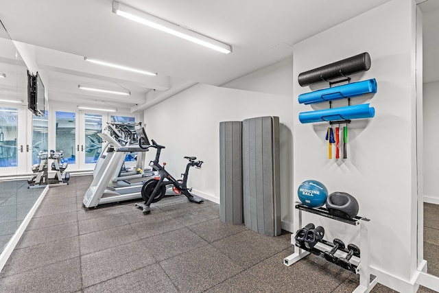 46 Laight St Unit Ph4, New York City, NY 10013 - view of exercise area