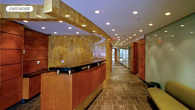 view of reception area