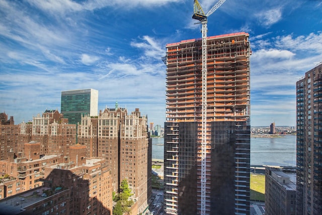 300 E 40th St Unit 31S, New York City, NY 10016 - city view with a large body of water