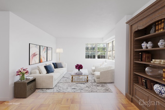 view of living room