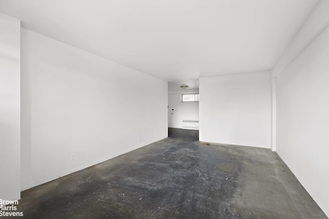 185 Park Row Unit 12E, New York City, NY 10038 - spare room featuring concrete floors