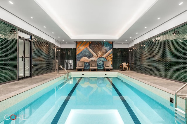 view of pool