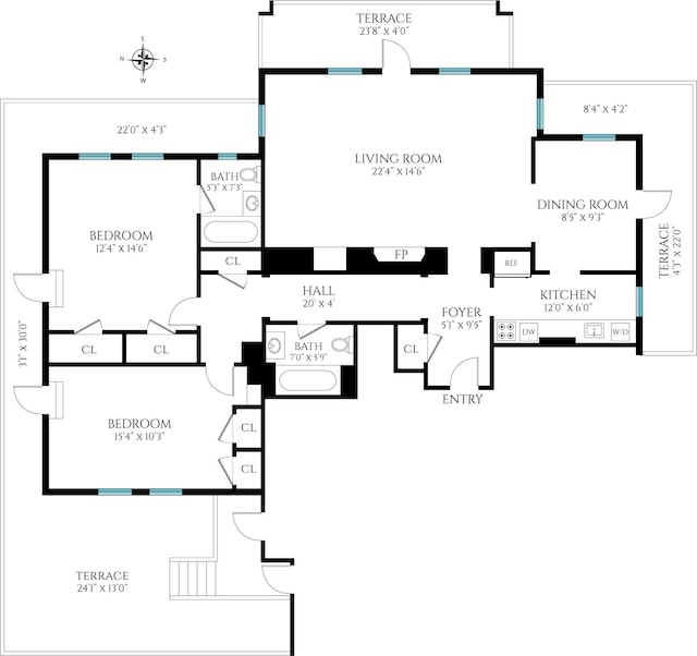 view of layout