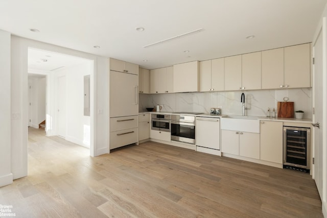 office featuring hardwood / wood-style floors