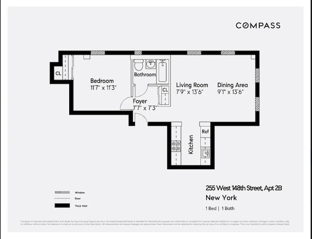 2792 Frederick Douglass Blvd Unit 2B, New York City, NY 10039 - view of property floor plan