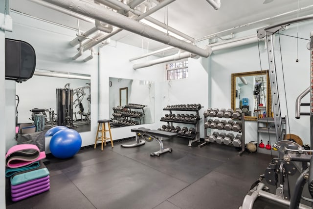 390 Riverside Dr Unit 5G, New York City, NY 10025 - view of exercise room