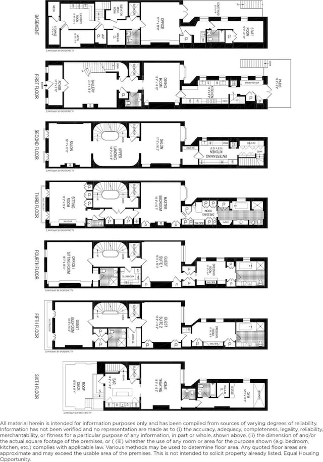 11 E 74th St, New York City, NY 10021 - view of home floor plan