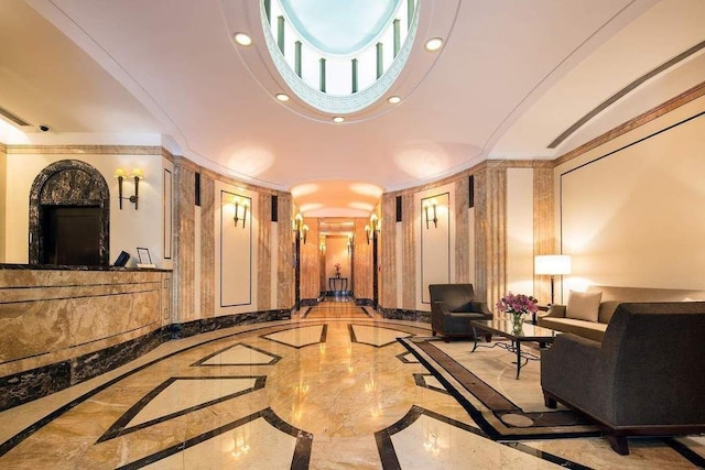 view of building lobby