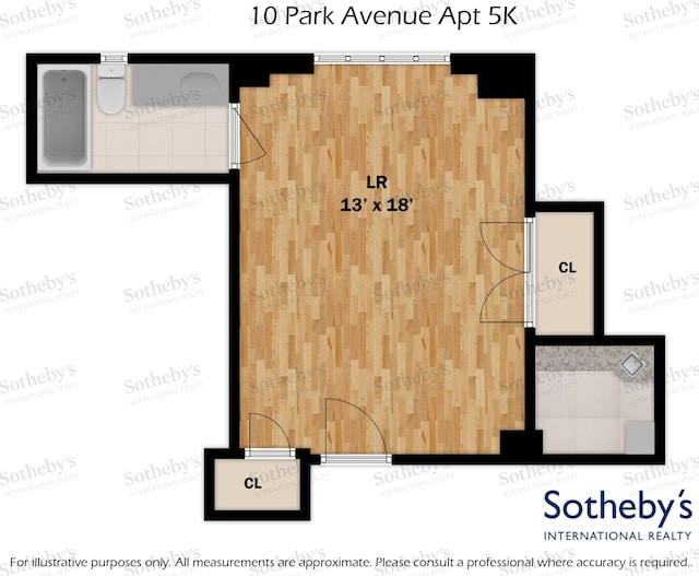 10 Park Ave Unit 5K, New York City, NY 10016 - view of property floor plan