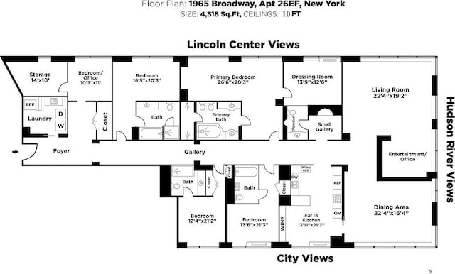 view of layout