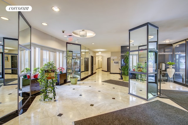 view of community lobby