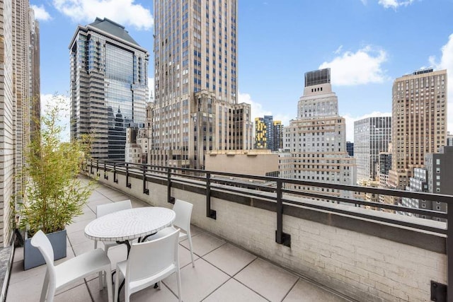 20 Pine St Unit 3001, New York City, NY 10005 - balcony featuring a city view