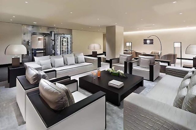 20 Pine St Unit 3001, New York City, NY 10005 - lobby with recessed lighting