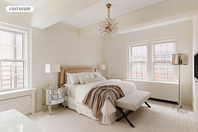 living room with crown molding and dark wood-type flooring