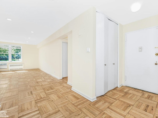 3901 Independence Ave Unit 2T, New York City, NY 10463 - empty room with radiator heating unit and baseboards