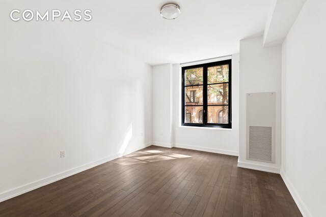 rec room with hardwood / wood-style flooring and billiards