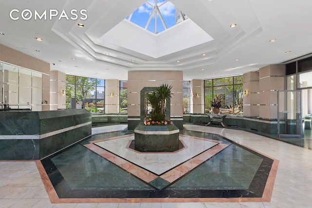112-01 Queens Blvd Unit 8B, New York City, NY 11375 - building lobby featuring recessed lighting