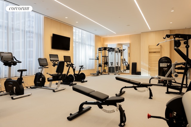 430 E 58th St Unit 19B, New York City, NY 10022 - view of gym