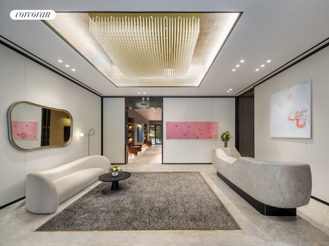 430 E 58th St Unit 19B, New York City, NY 10022 - welcome area featuring recessed lighting