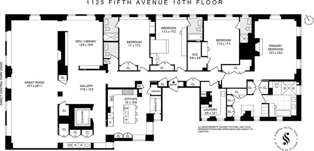 1125 5th Ave Unit 10, New York City NY, 10128, 4 bedrooms, 4.5 baths condo for sale