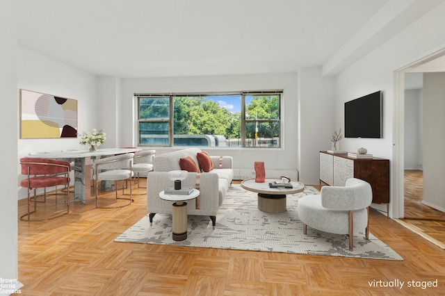 view of sitting room